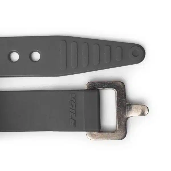 Grey Voile Strap with Aluminum Buckle