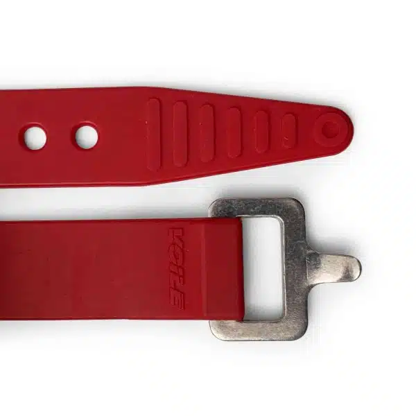 Red Voile Strap with Aluminum Buckle