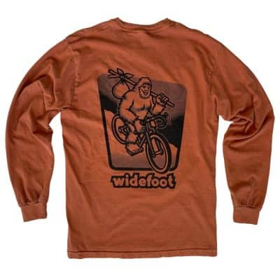 Long sleeve Bikepacking Widefoot T-shirt