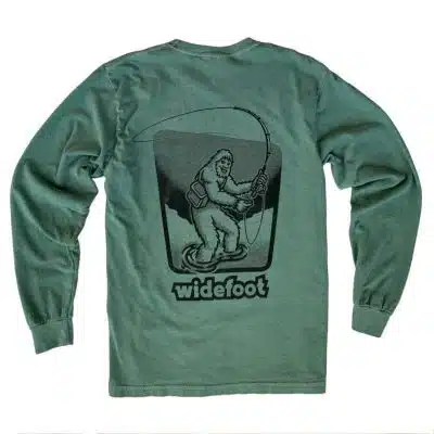 Widefoot Flyfishing Long Sleeve T-shirt