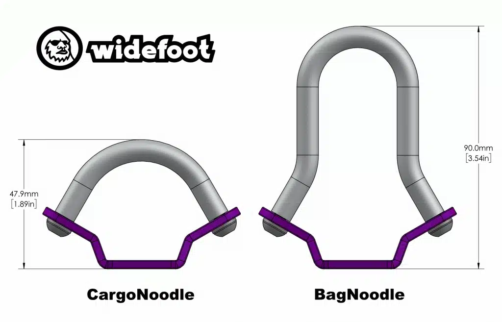 Comparing CargoMount Cargo Cage Standard and Extended Length Load Supports